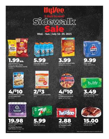 Hy-Vee Flyer - 07/16/2025 - 07/20/2025.
