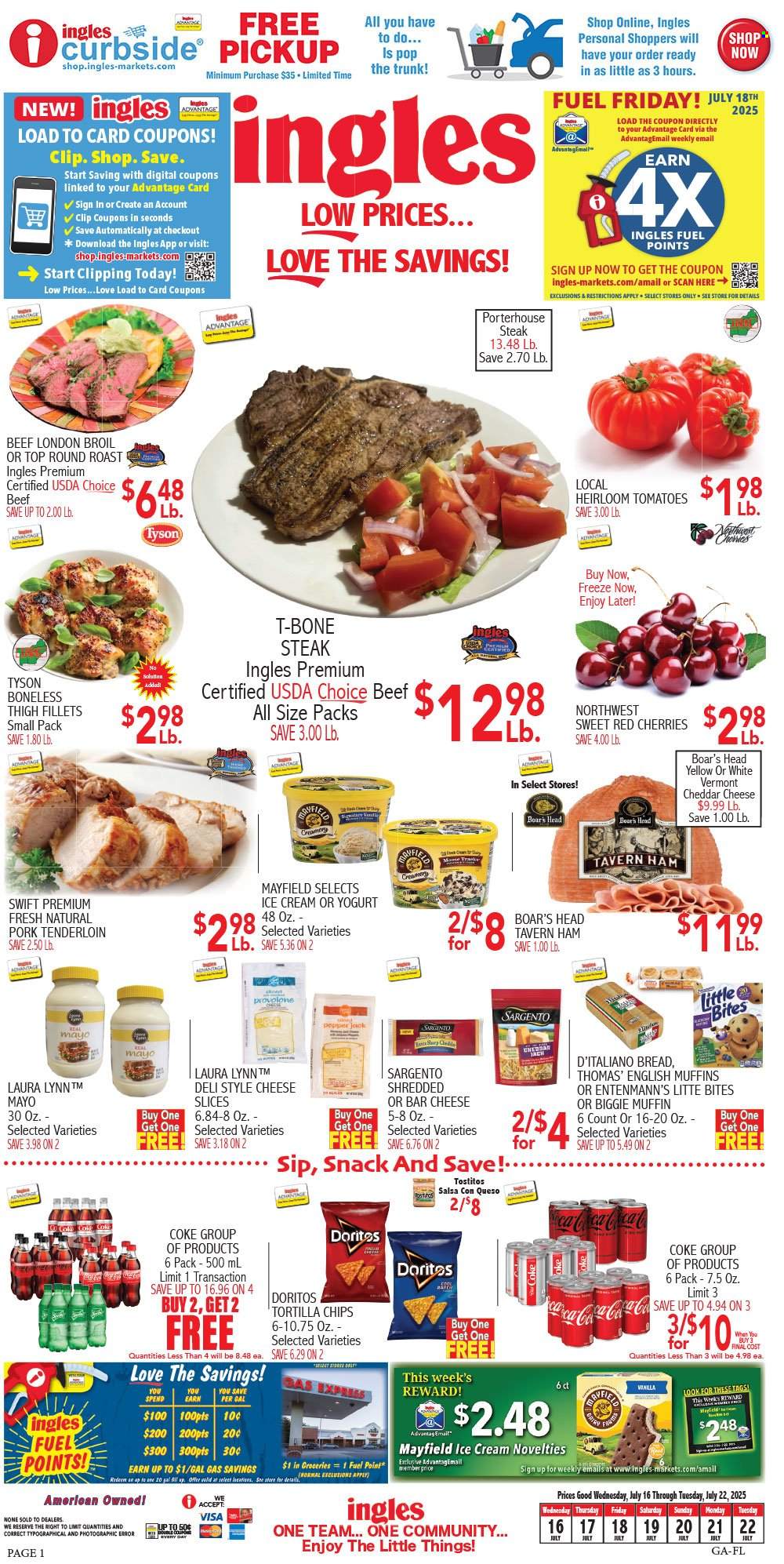 Ingles ad - 07/16/2025 - 07/22/2025. Page 1