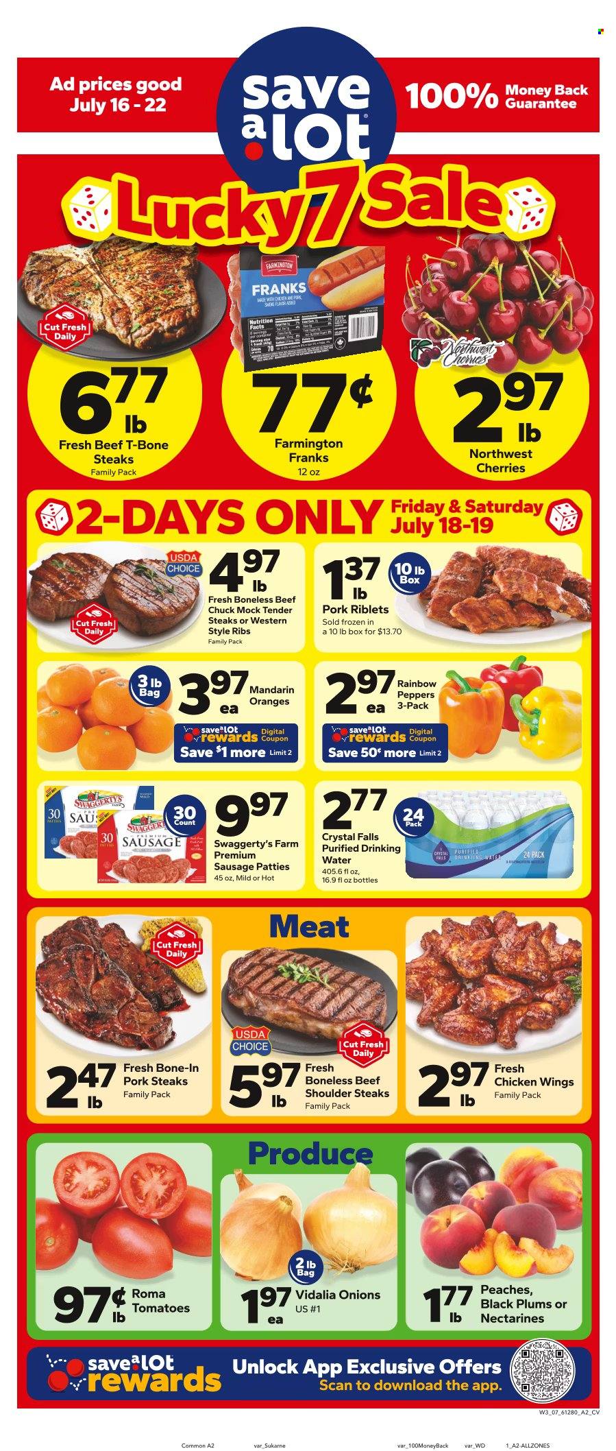 Save a Lot ad - 07/16/2025 - 07/22/2025. Page 1