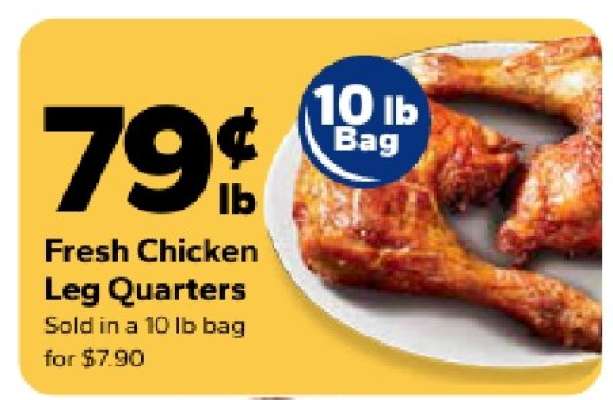 Fresh Chicken Leg Quarters