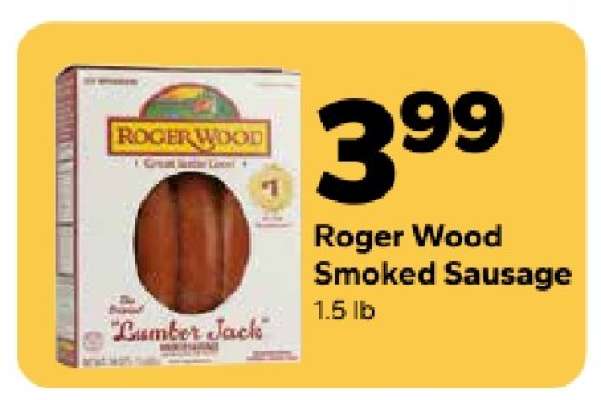 Roger Wood Smoked Sausage