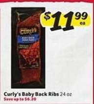 Curly's Baby Back Ribs