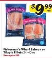 Fisherman's Wharf Salmon or Tilapia Fillets