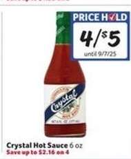 CRYSTAL HOT SAUCE