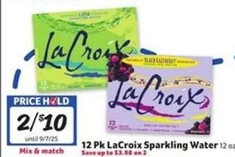 LaCroix Sparkling Water*