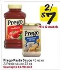Prego Pasta Sauce