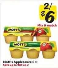 Mott's Applesauce