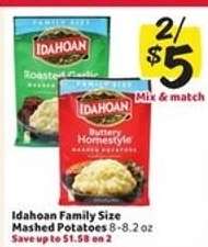 Idahoan Family Size Mashed Potatoes