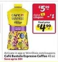Cafe Bustelo Espresso Coffee