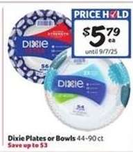 Dixie Plates Or Bowls