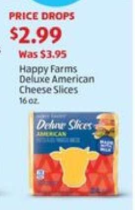 Happy Farms Deluxe American Cheese Slices
