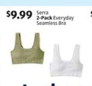 Serra 2-Pack Everyday Seamless Bra