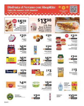 ShopRite Flyer - 07/18/2025 - 07/24/2025.