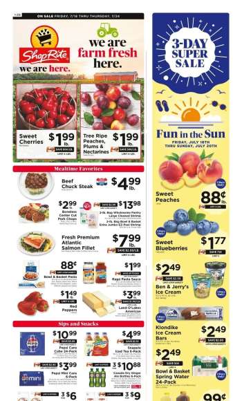 ShopRite Flyer - 07/18/2025 - 07/24/2025.