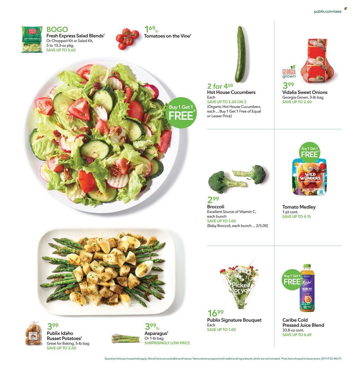 Publix ad - 07/17/2025 - 07/23/2025. Page 7