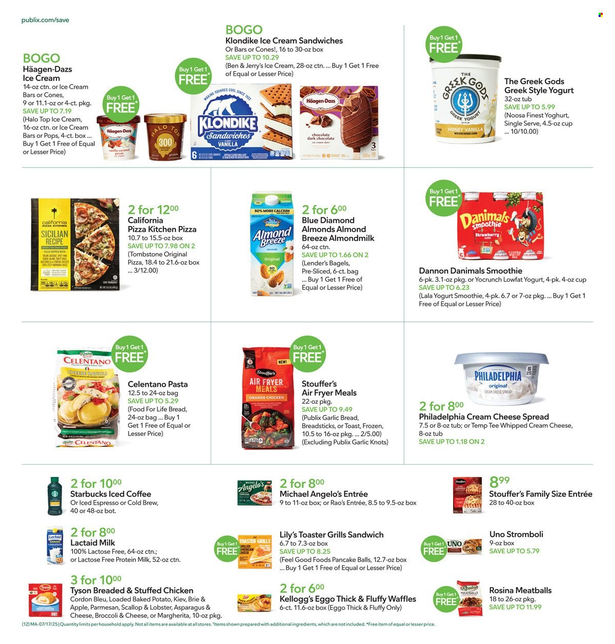 Publix ad - 07/17/2025 - 07/23/2025. Page 12