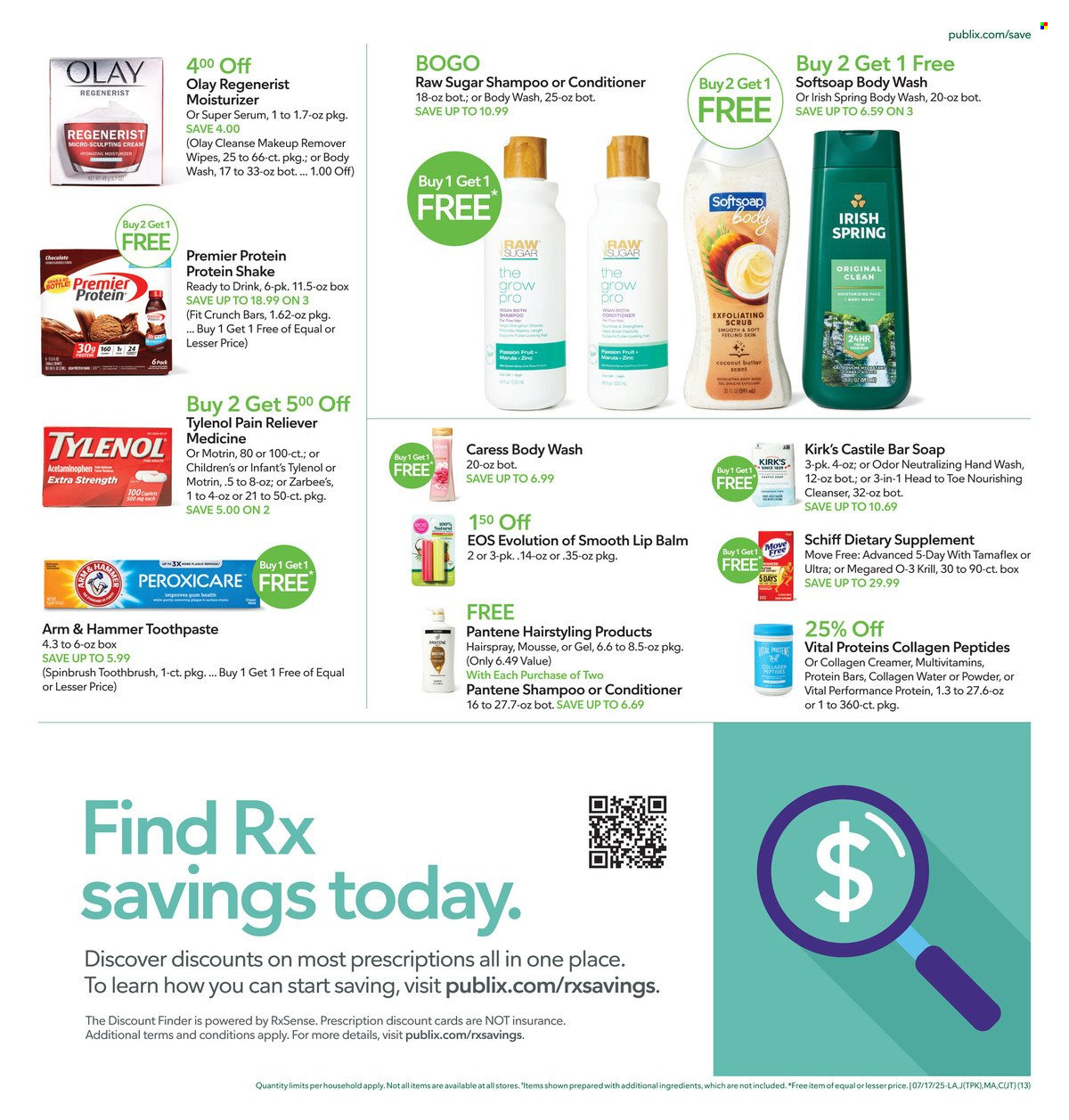 Publix ad - 07/17/2025 - 07/23/2025. Page 13