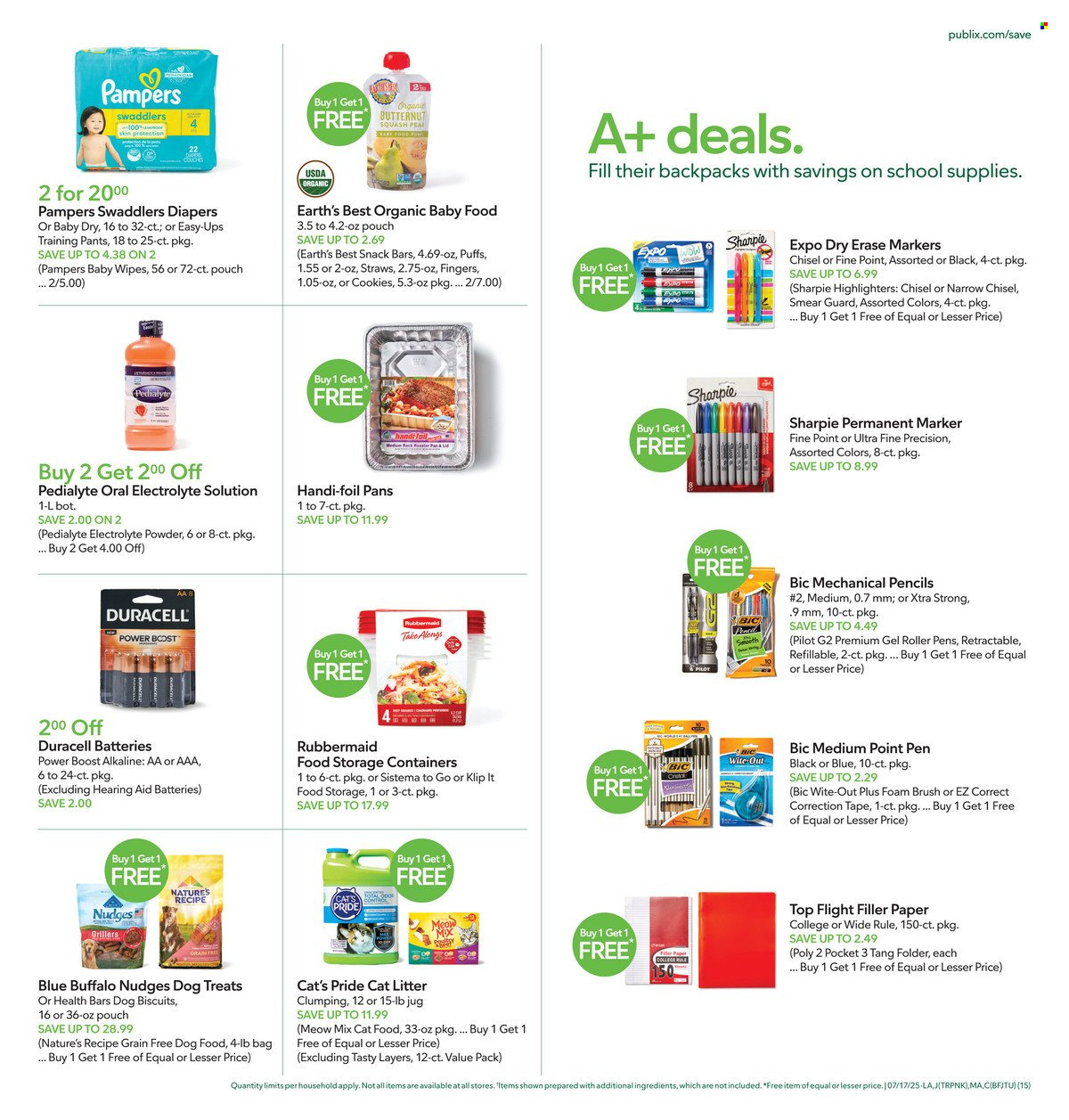 Publix ad - 07/17/2025 - 07/23/2025. Page 15