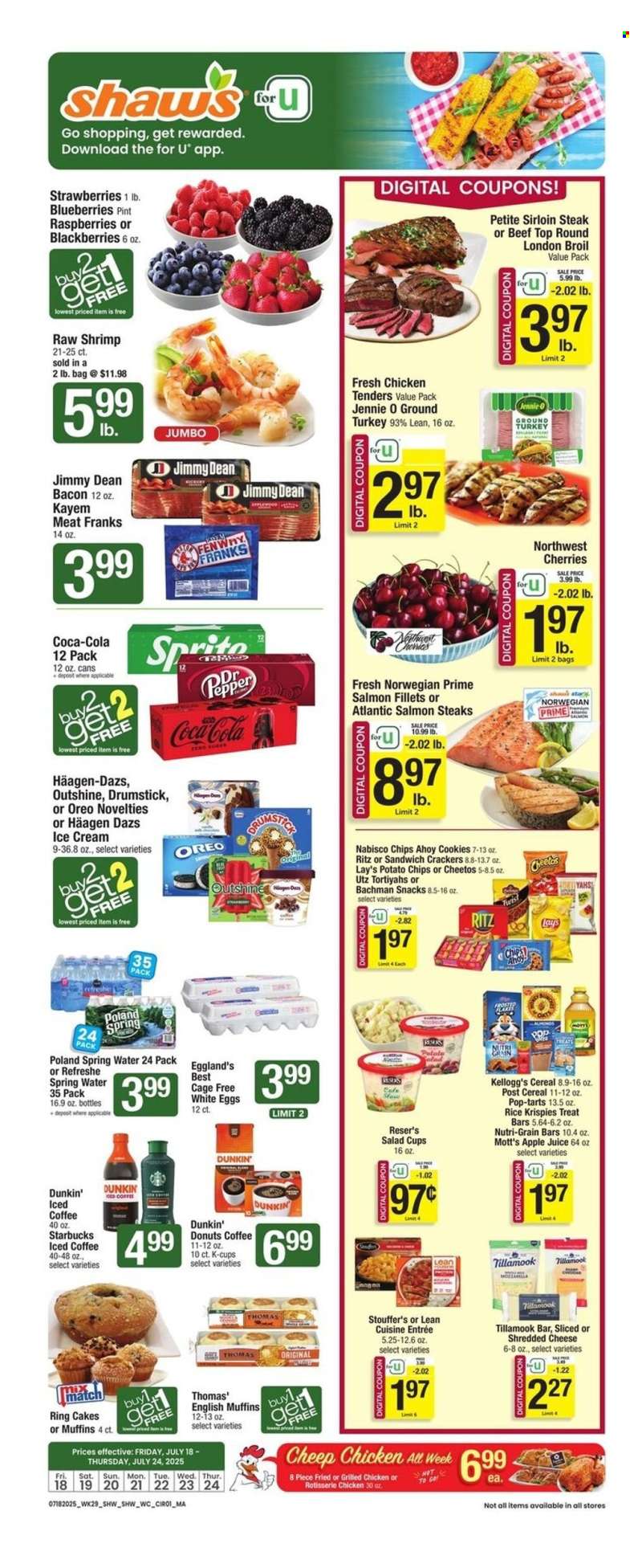 Shaw’s Flyer - 07/18/2025 - 07/24/2025.