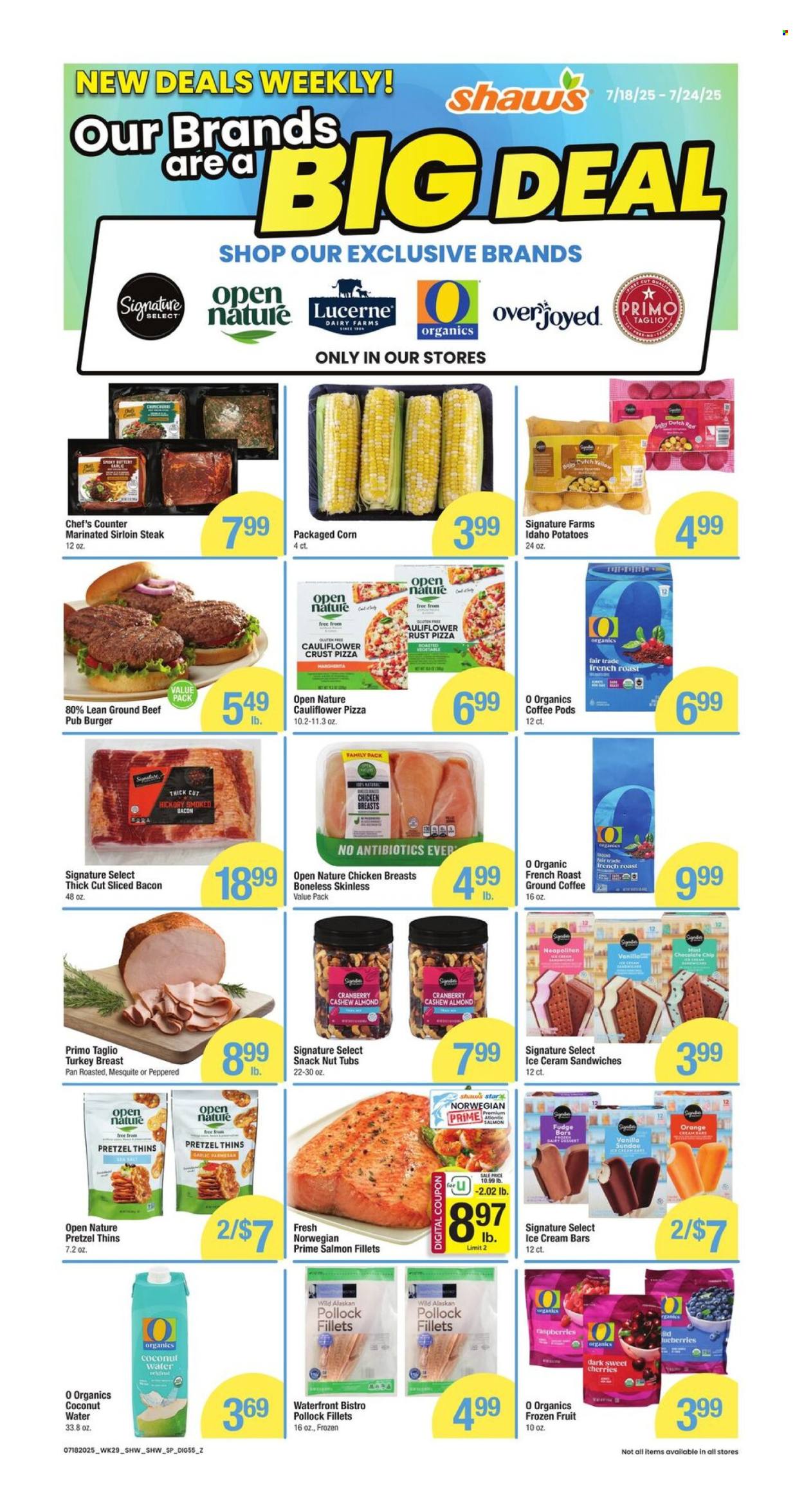 Shaw’s ad - 07/18/2025 - 07/24/2025. Page 2