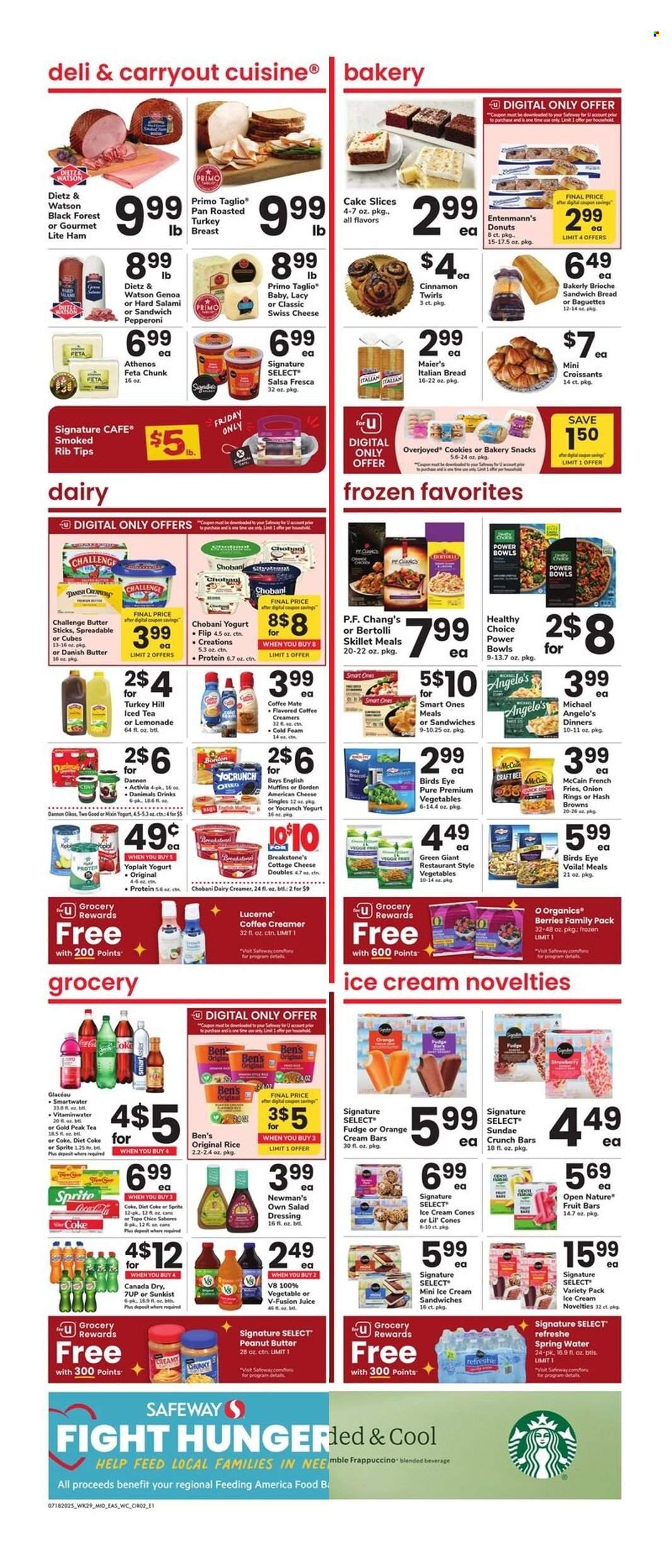 Safeway ad - 07/18/2025 - 07/24/2025. Page 2