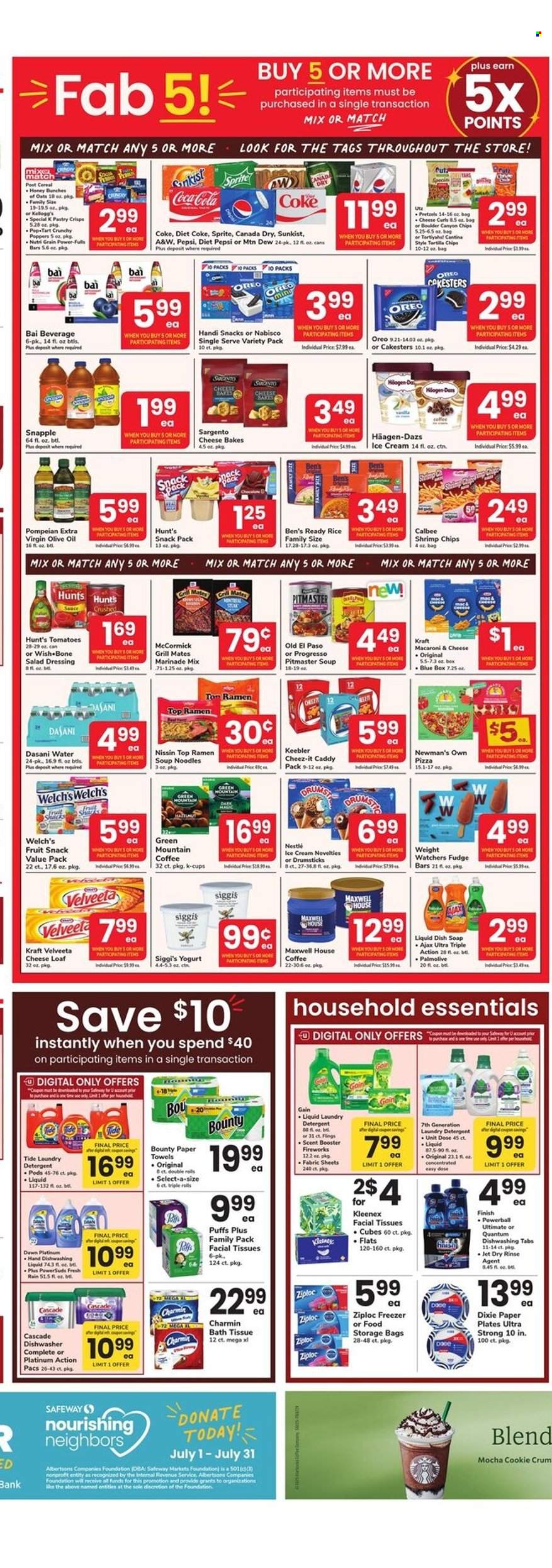 Safeway ad - 07/18/2025 - 07/24/2025. Page 3