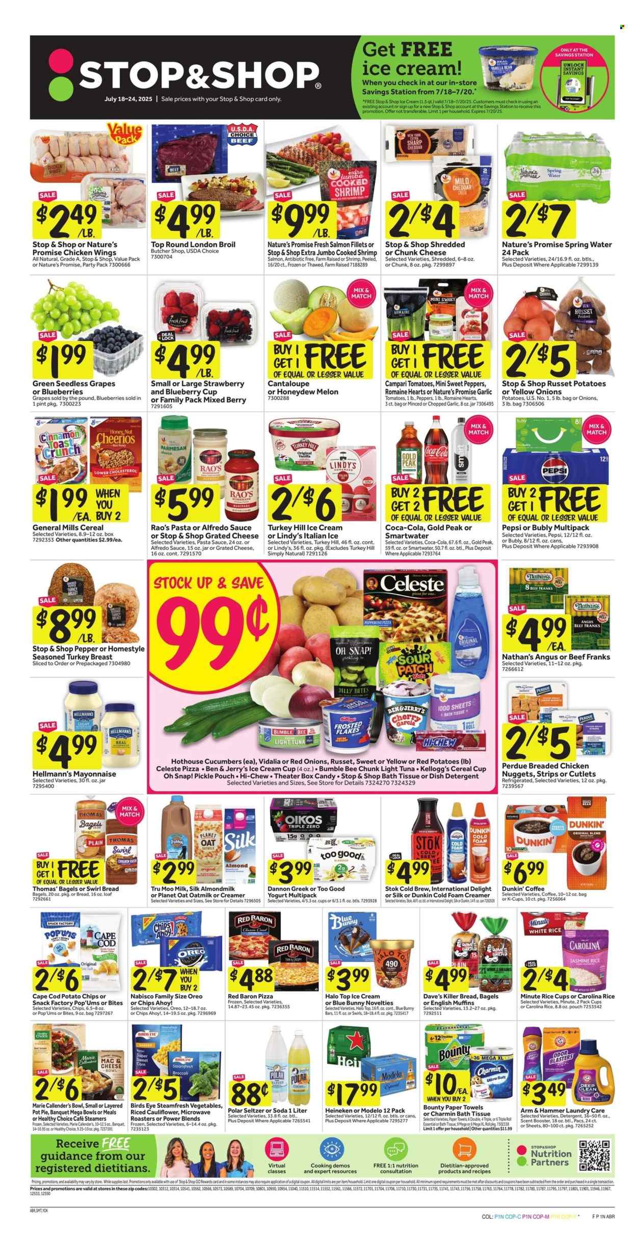 Stop & Shop ad - 07/18/2025 - 07/24/2025. Page 1