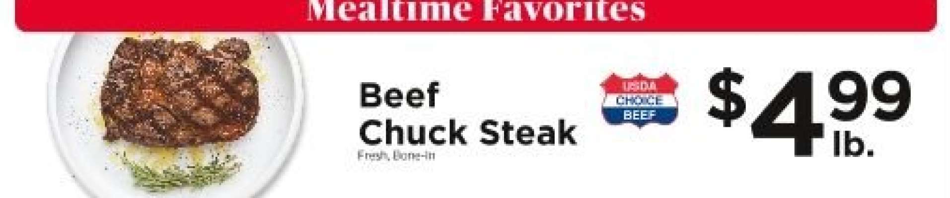 Beef Chuck Steak