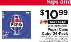 Pepsi Cans Cube 24-Pack
