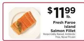 Fresh Faroe Island Salmon Fillet