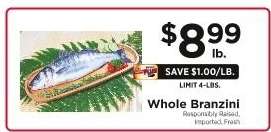 Whole Branzini