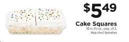 Cake Squares