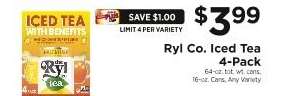 Ryl Co. Iced Tea 4-Pack