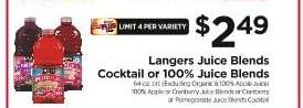 Langers Juice Blends