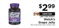 Welch’s grape jelly