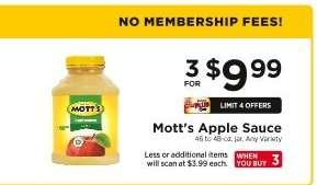Mott's Apple Sauce