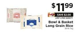 Bowl & Basket Long Grain Rice