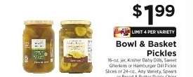 Bowl & Basket Pickles