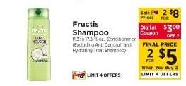 Fructis Shampoo