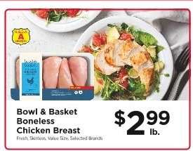 Bowl & Basket Boneless Chicken Breast