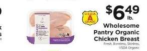 Wholesome Pantry Organic Chicken Breast