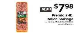 Premio 2-lb. Italian Sausage
