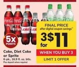 Coke, Diet Coke Or Sprite