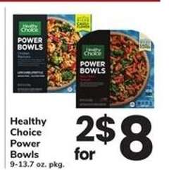 Healthy Choice Power Bowls