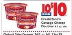 Breakstone's Cottage Cheese Doubles*