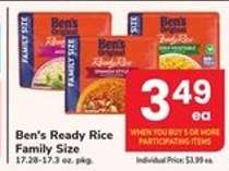 Ben's Ready Rice Family Size
