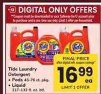 Tide Laundry Detergent