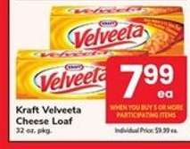 Kraft Velveeta Cheese Loaf