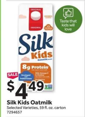 Silk Kids Oatmilk