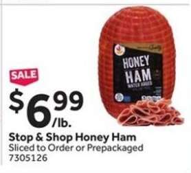 Stop & Shop Honey Ham